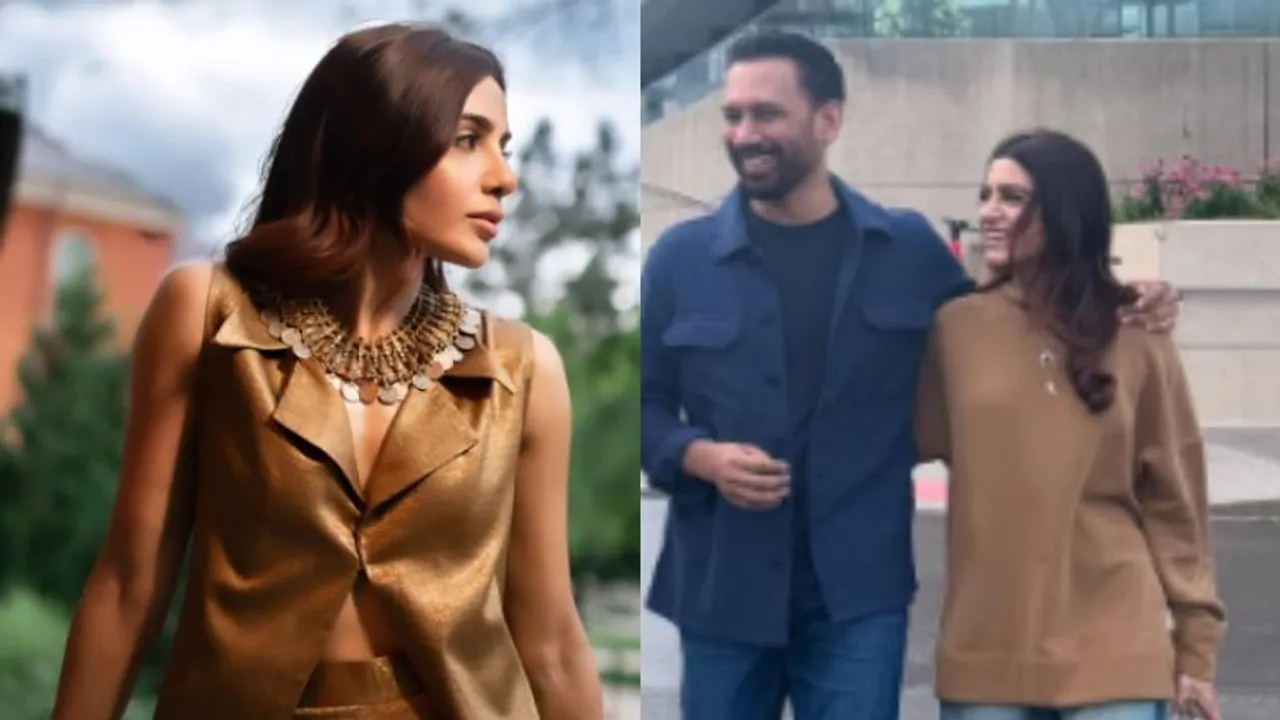 ಮತ್ತೆ ಮದ್ವೆ ಆಗ್ತಾರಾ?.. ಫಾರಿನ್​ನಲ್ಲಿ ಸಮಂತಾ ಹೆಗಲ ಮೇಲೆ ಕೈಹಾಕಿ ಹೊರಟ ರಾಜ್ ನಿಡಿಮೊರು..