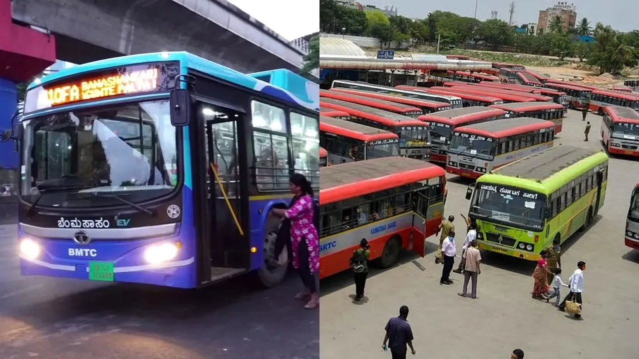 BMTC-KSRTC-BUS BANDH-KARNATAKA-BENGALURU