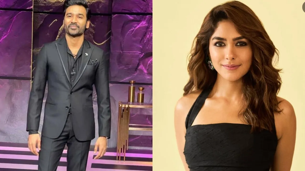 DHANUSH-MRUNAL-DATING RUMOURS