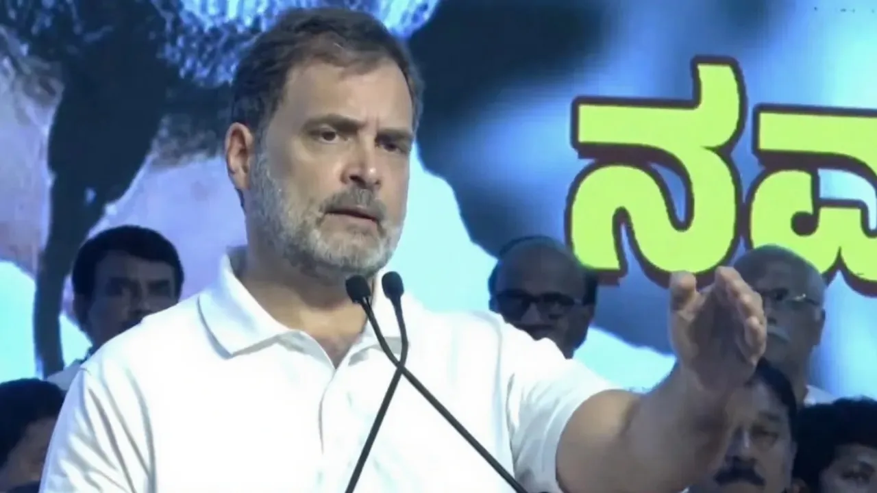 rahul_gandhi_bengaluru rally protest on vote fraud