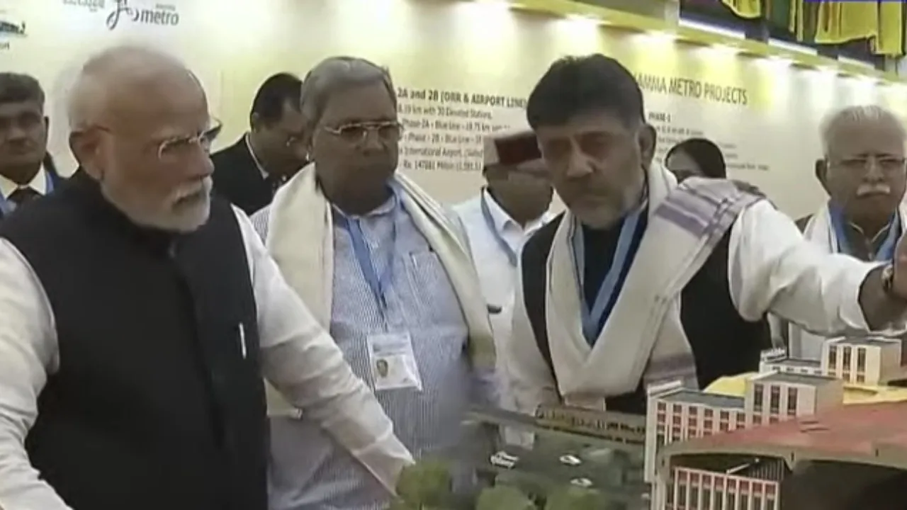 dk shivakumar, modi