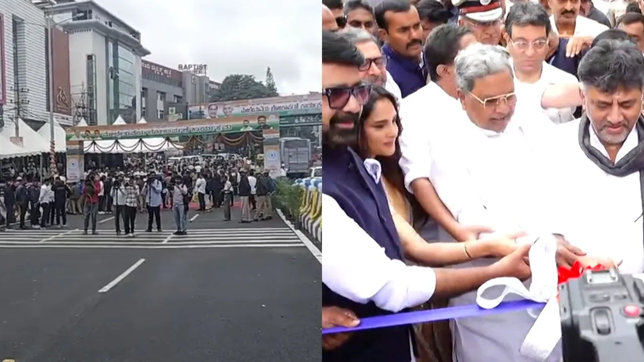 HEBBAL FLYOVER INAUGURATION-BENGALURU