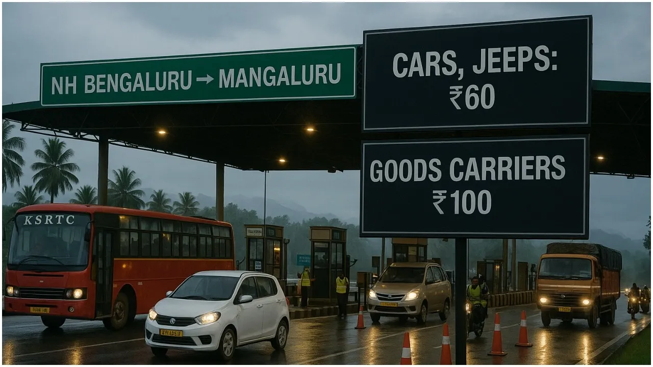 Bengaluru Mangaluru Highway Toll Charges