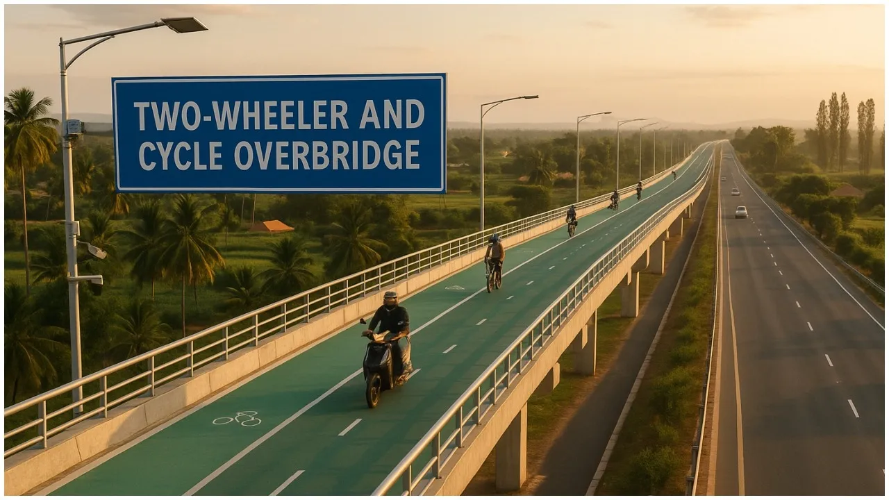 STRR overbridge for two wheelers
