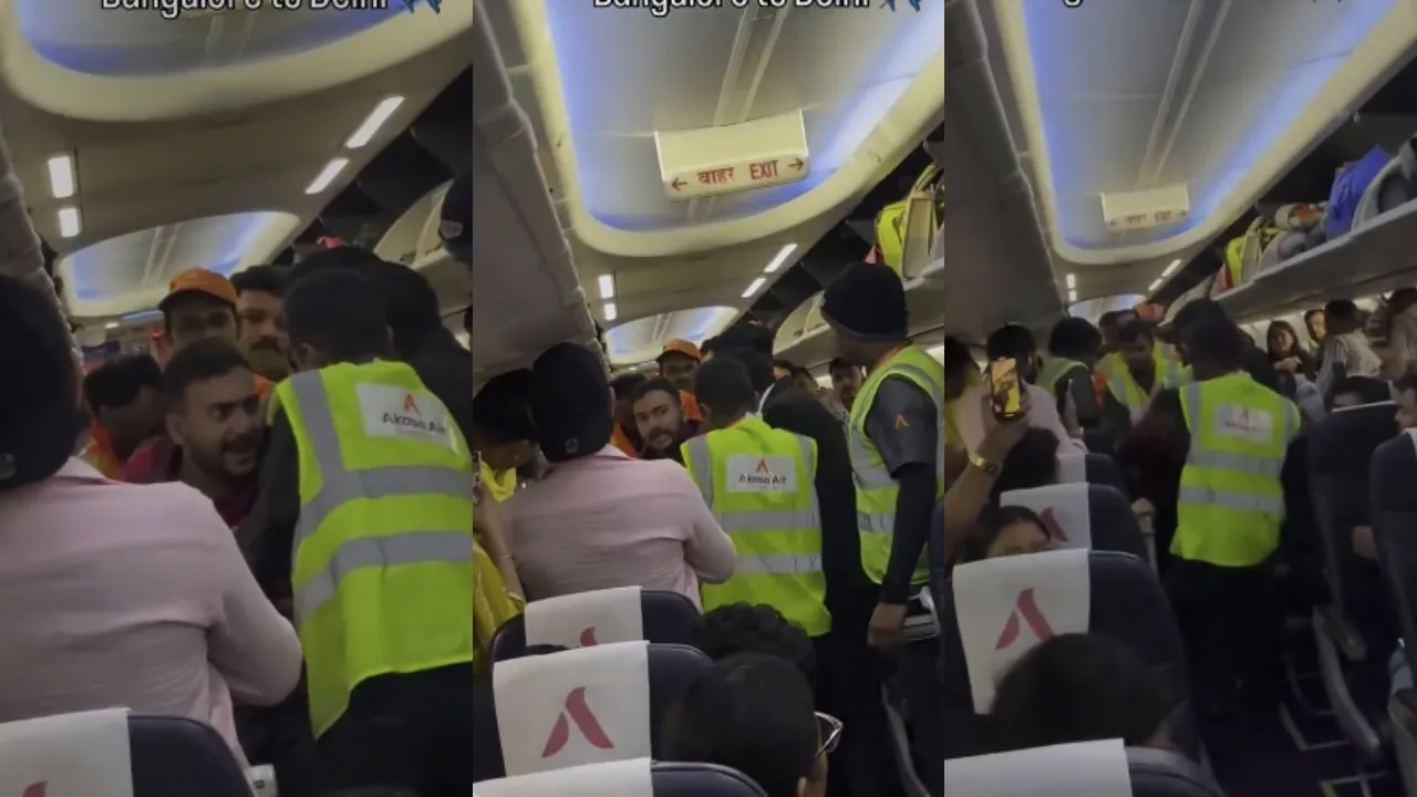 MAN CREATES RUCKUS ON BENGALURU TO DELHI FLIGHT