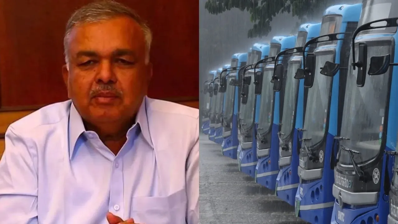 ramalinga reddy-bmtc-electric bus-bengaluru