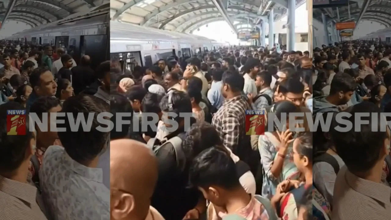 METRO RUSH PURPLE LINE BENGALURU