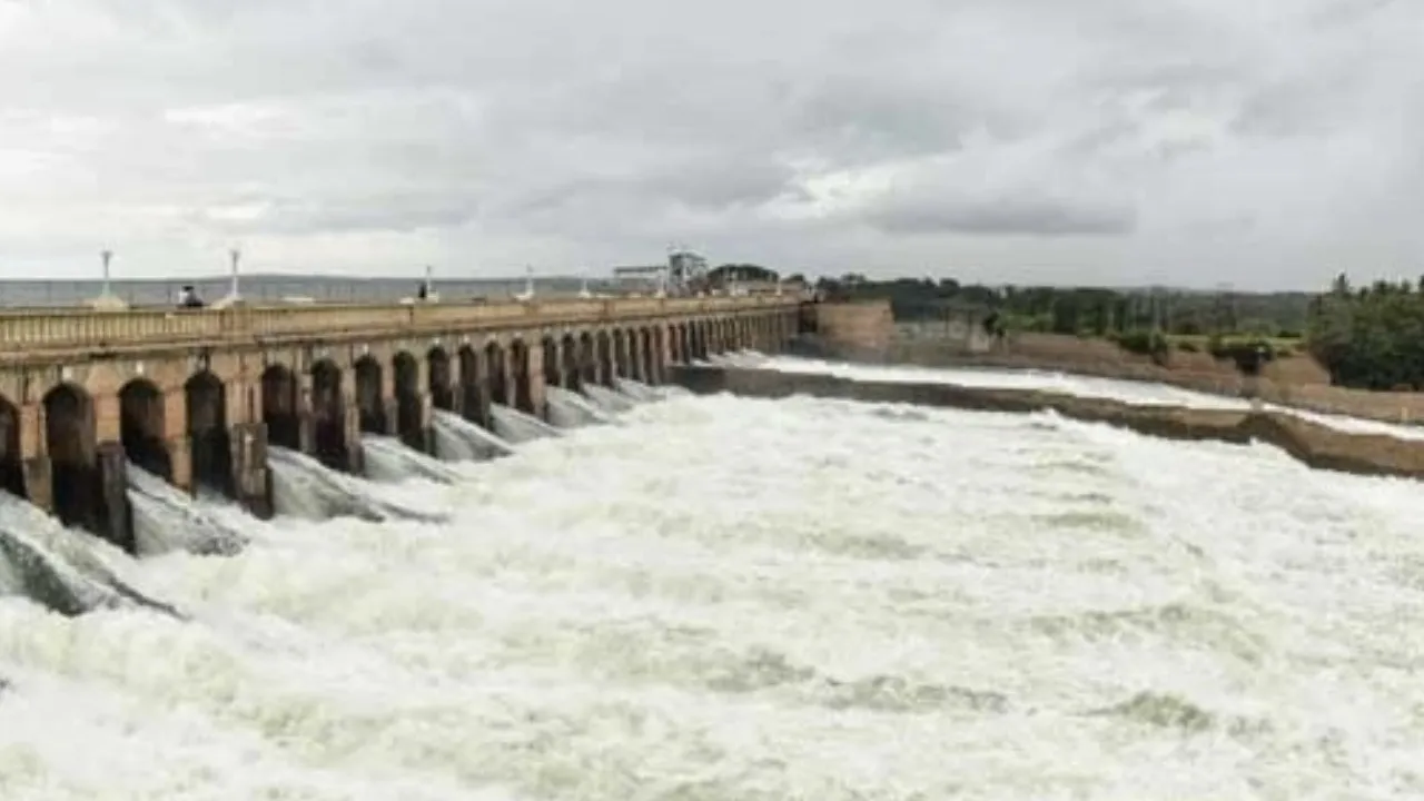 CAUVERY PROJECT WATER FOR BENGALURU KRS DAM