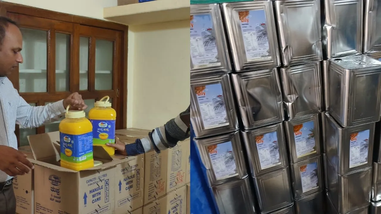 fake ghee transported