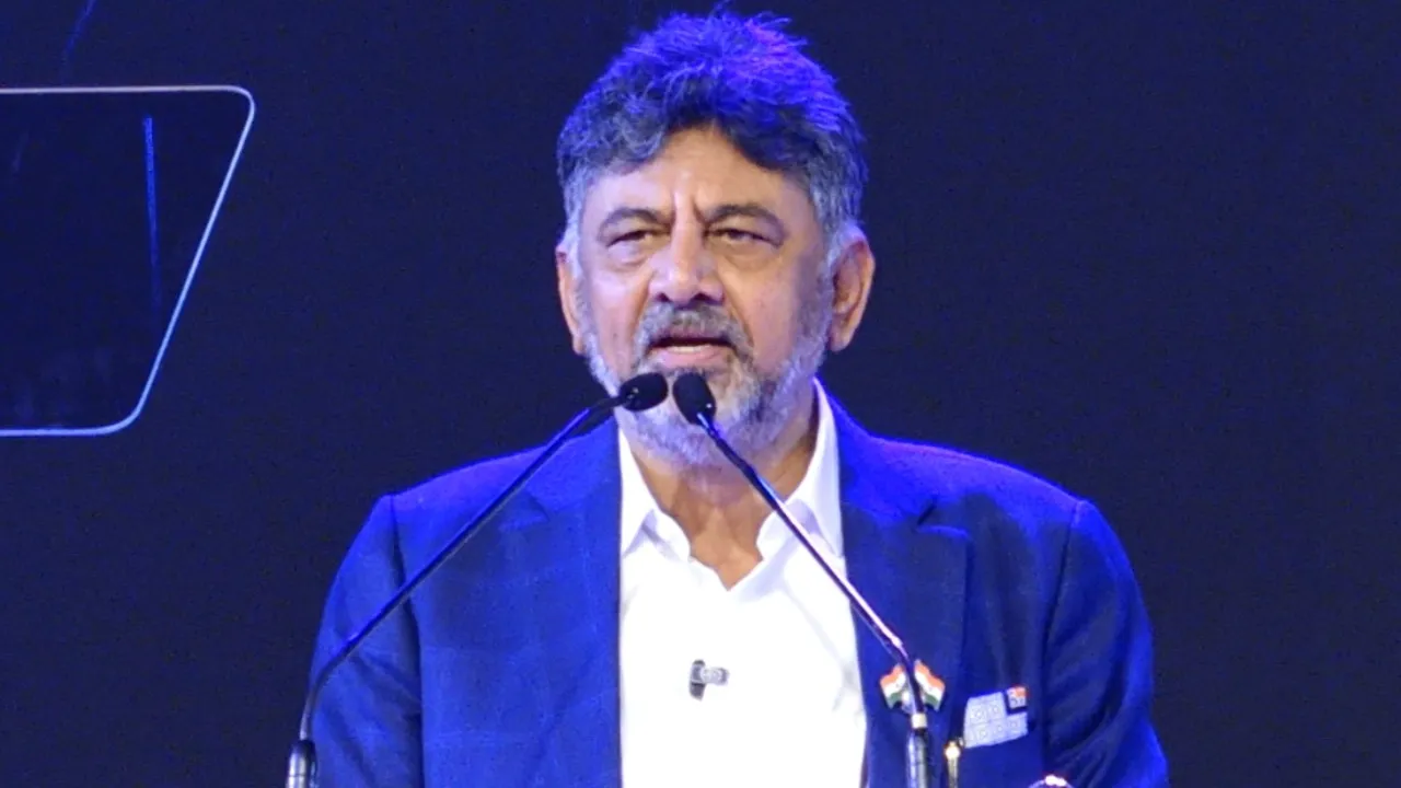 dk shivakumar bengaluru tech summit 2025
