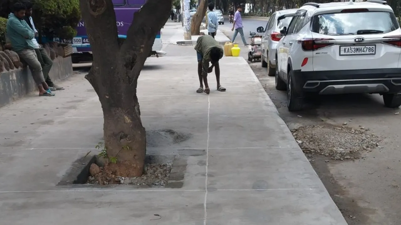 footpaths in bengaluru