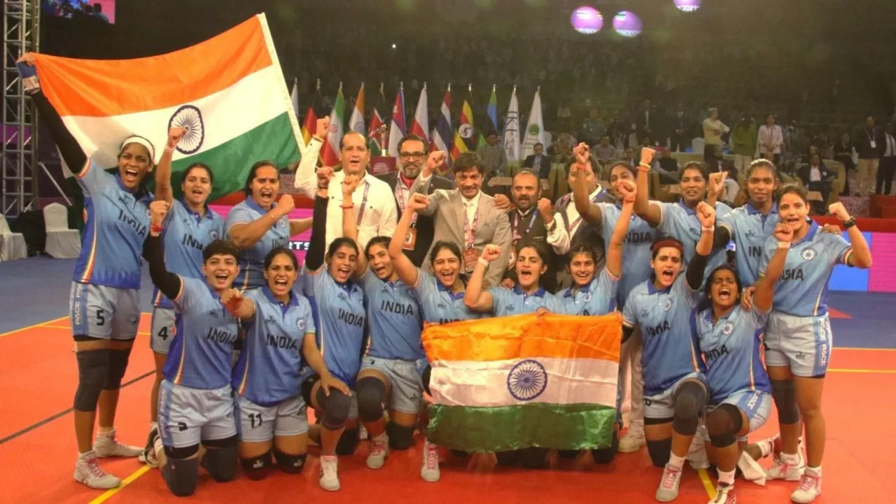 INDIAN WOMENS KABADDI TEAM
