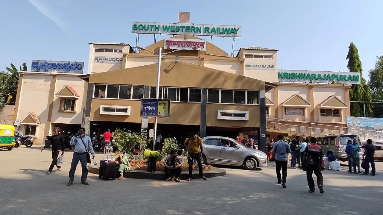 KR PURAM RAILWAY STATION BENGALURU