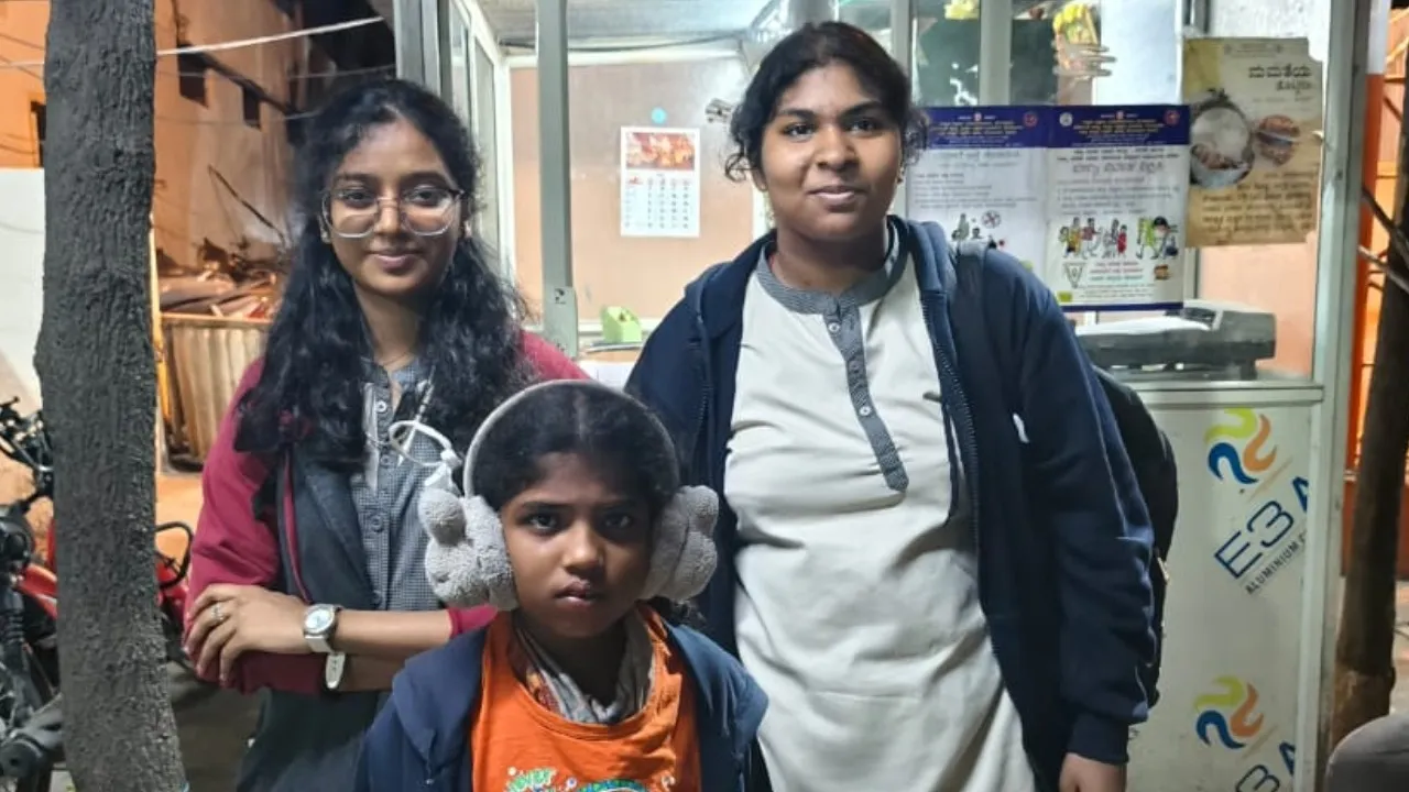 SHRESTA AND SRIMITHA RESCUE A 9 YEAR OLD GIRL IN BENGALURU
