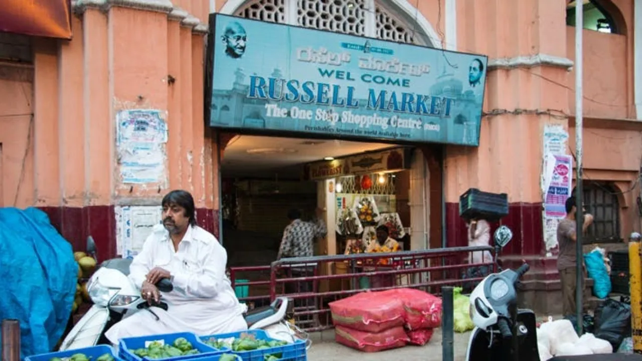 RUSSELL MARKET MAKEOVER BENGALURU