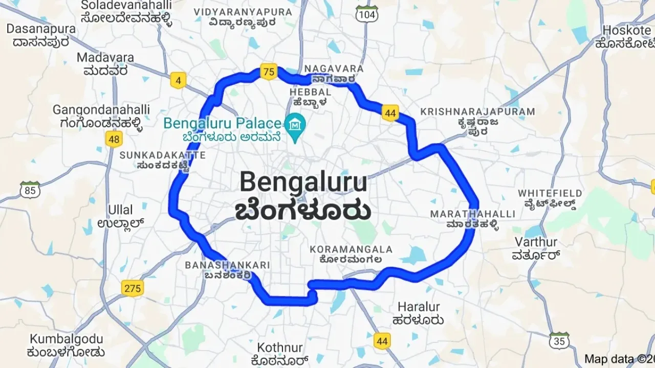ORR MAP BENGALURU