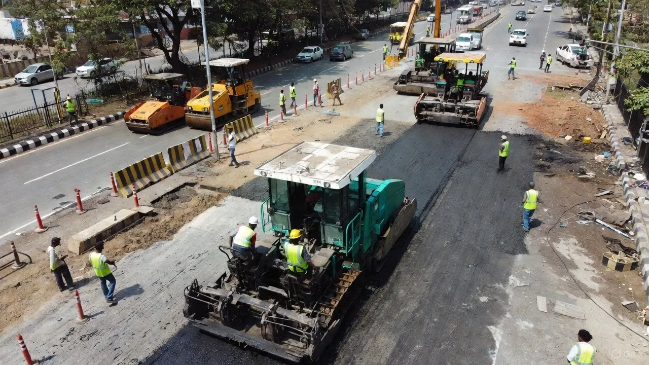 sarjapur road asphalting