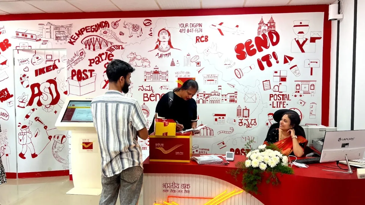 genz themed post office bengaluru