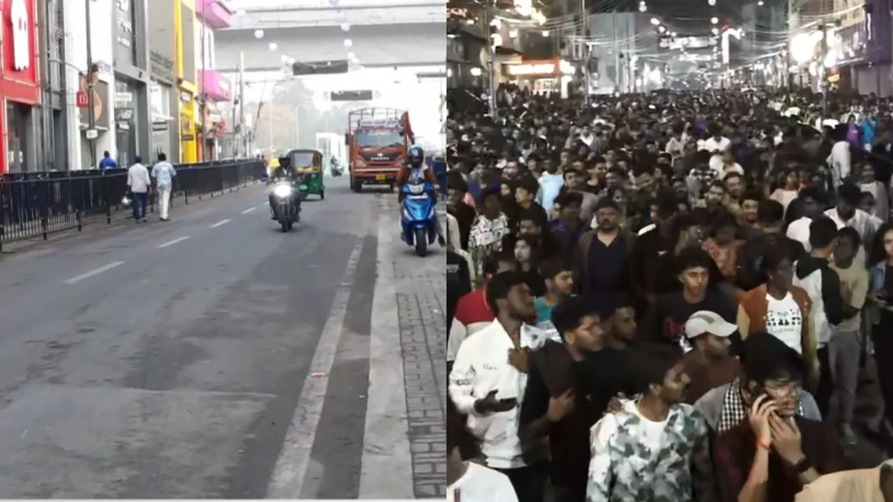 bengaluru new year visuals