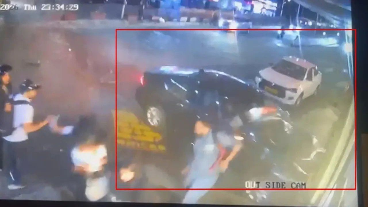 indiranagar 100 feet accident