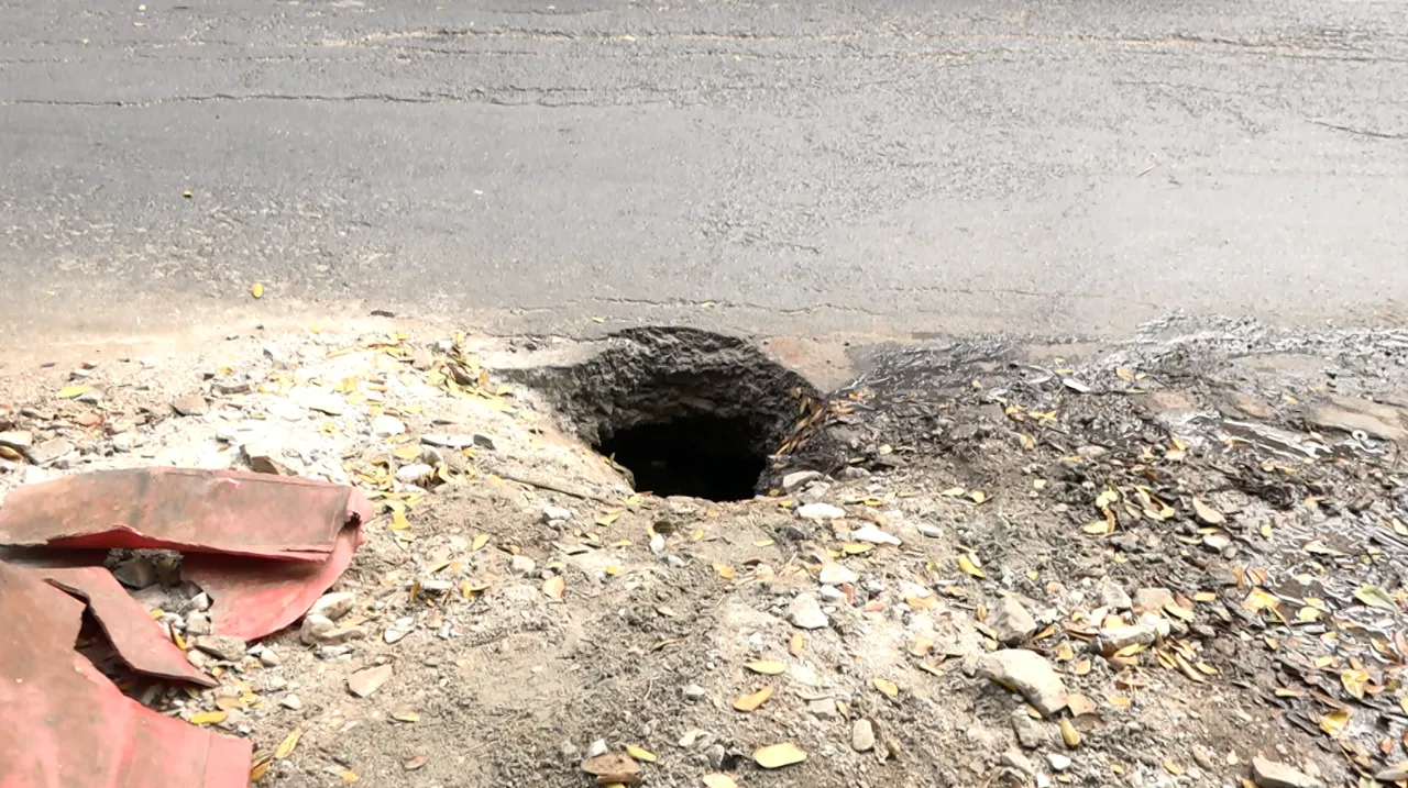richmond road pothole