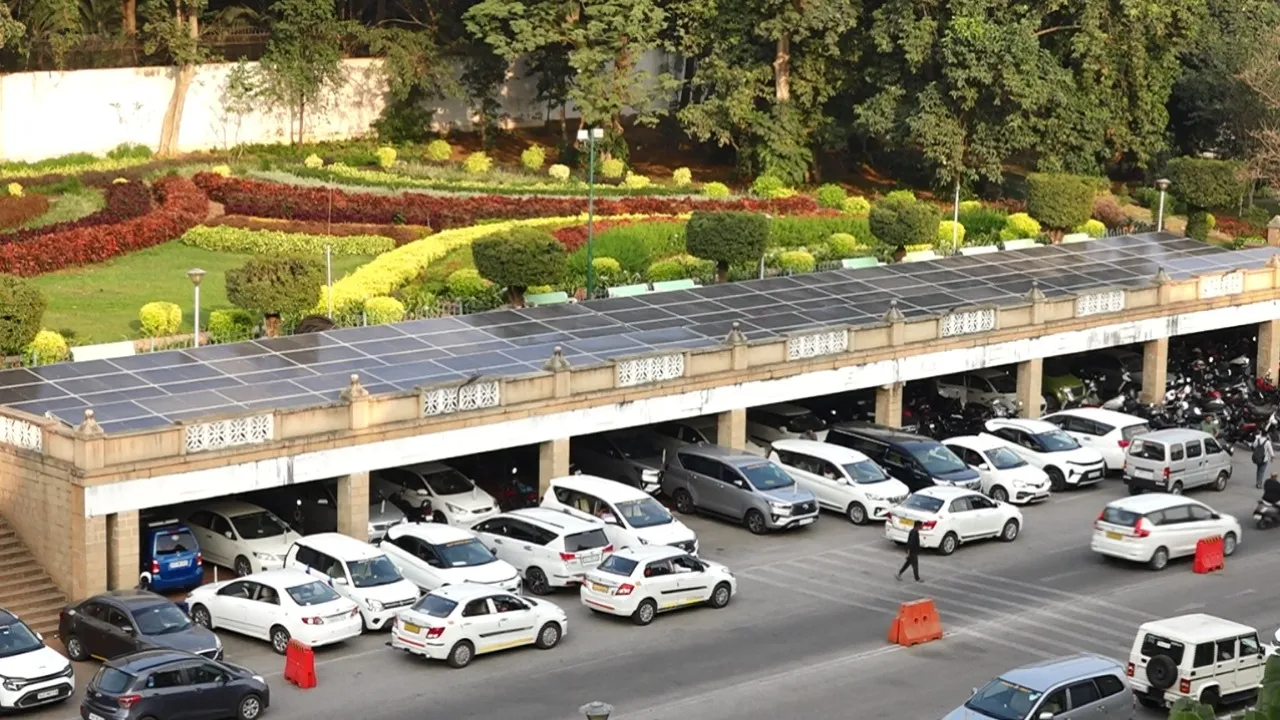 SOLAR PANELS VIDHANA SOUDHA