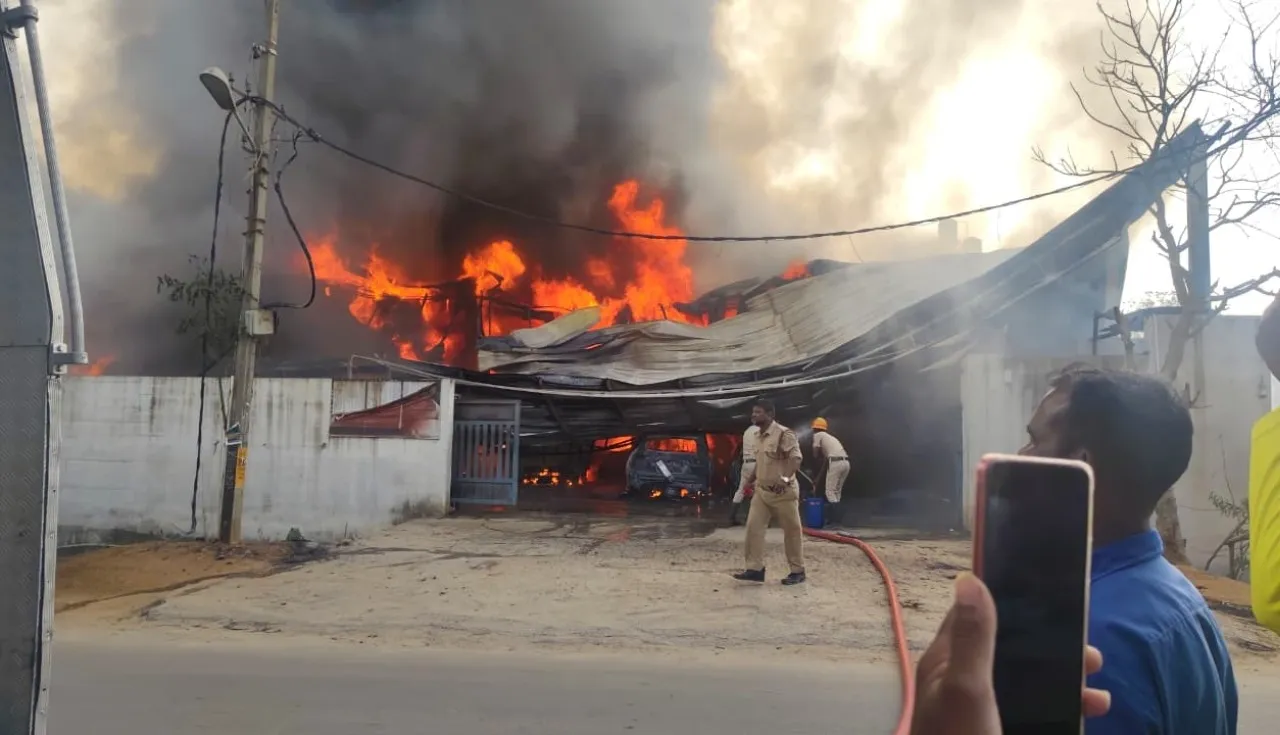 bengaluru fire incident