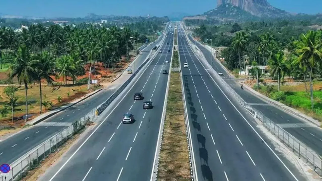 Karnataka: Riders find several hurdles in the Bengaluru- Mysuru expressway 