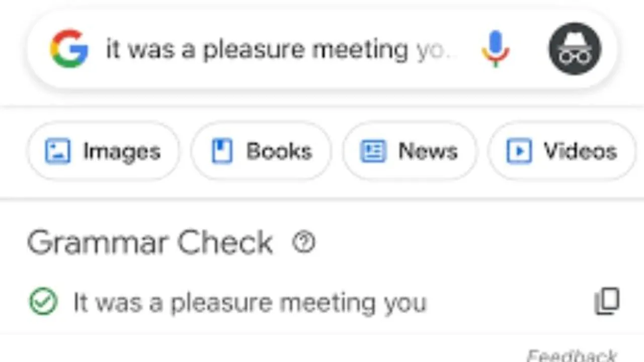 Google to introduce grammar check in search bar