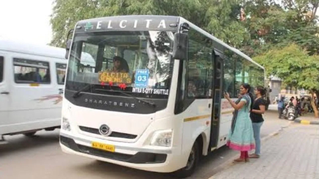 Bengaluru: ELCITA tweets about its free intra-ECity shuttle service for Electronics City employees