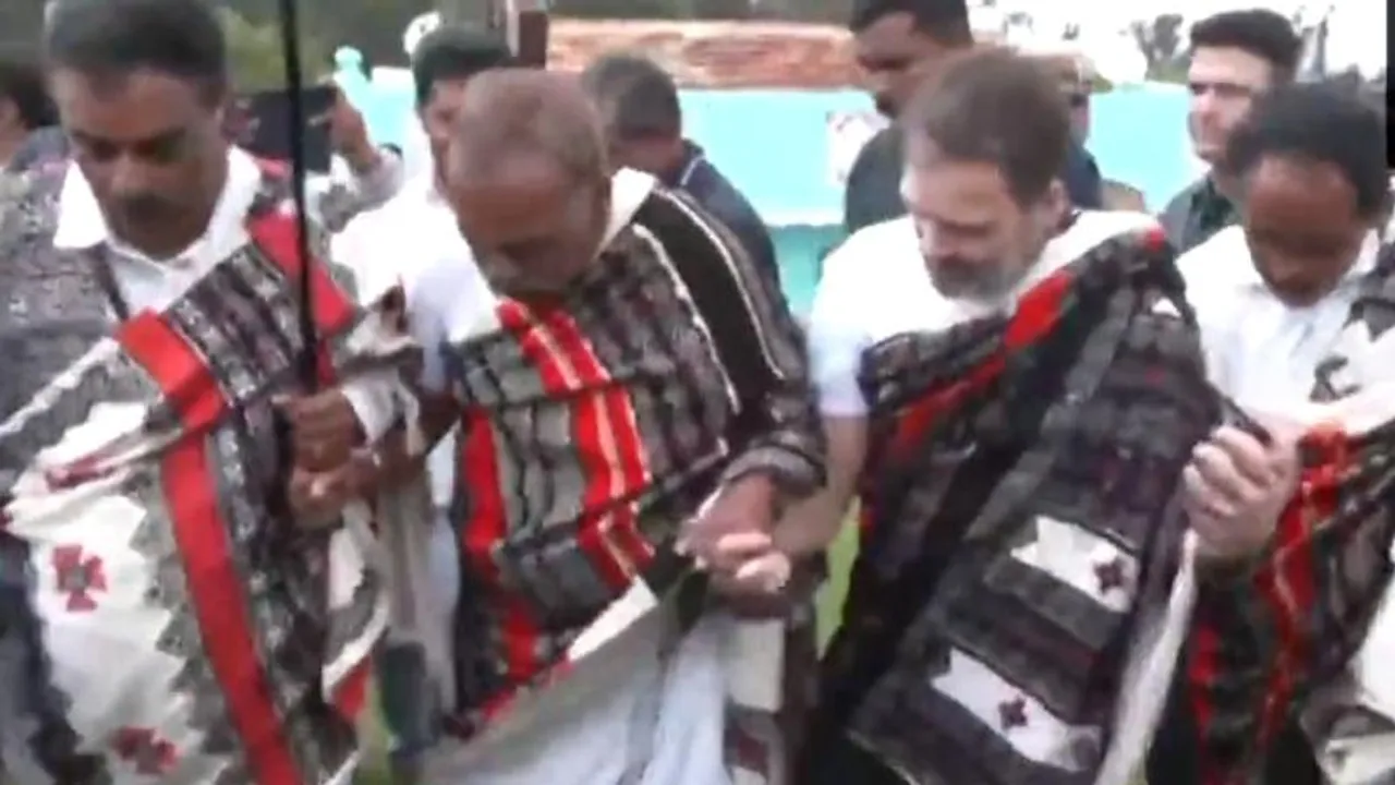 Rahul Gandhi celebrates reinstatement; joins tribal dance performance