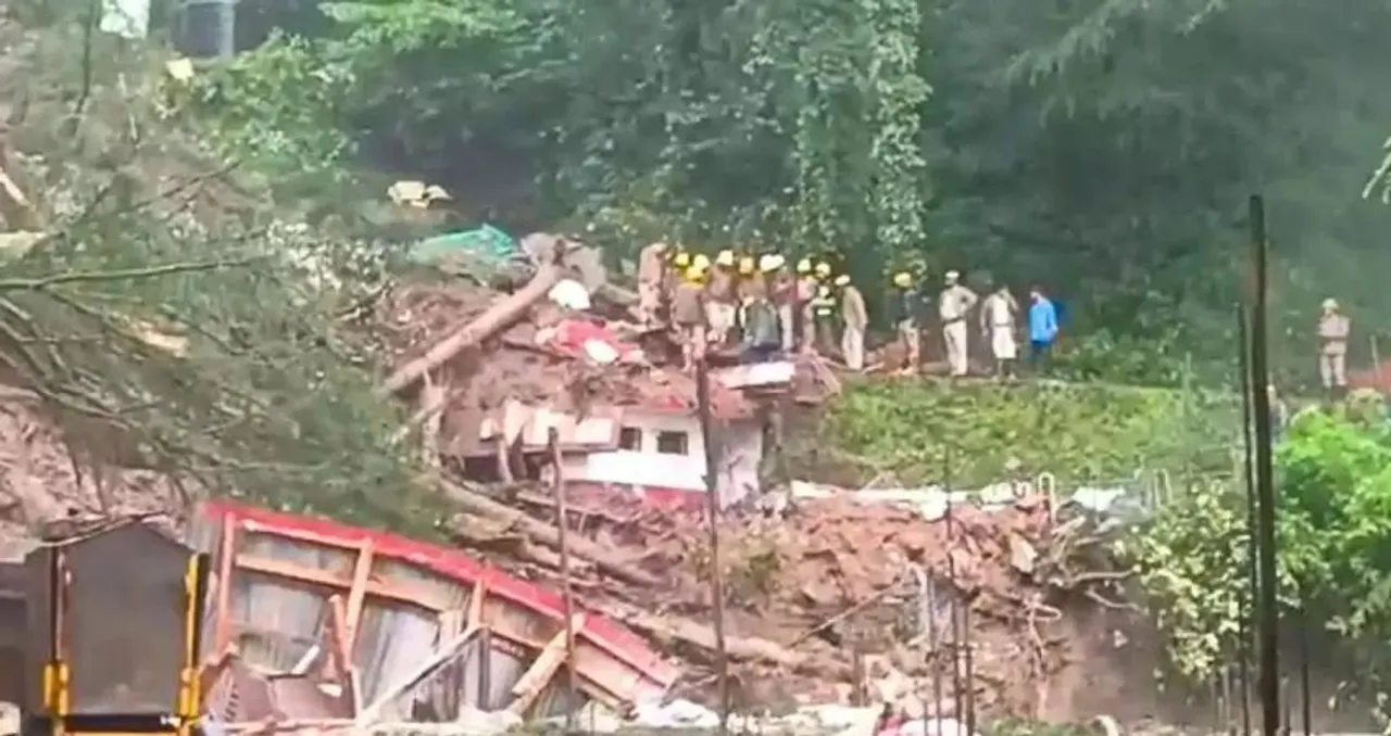 Himachal Pradesh: 9 killed as temple collapses in landslide