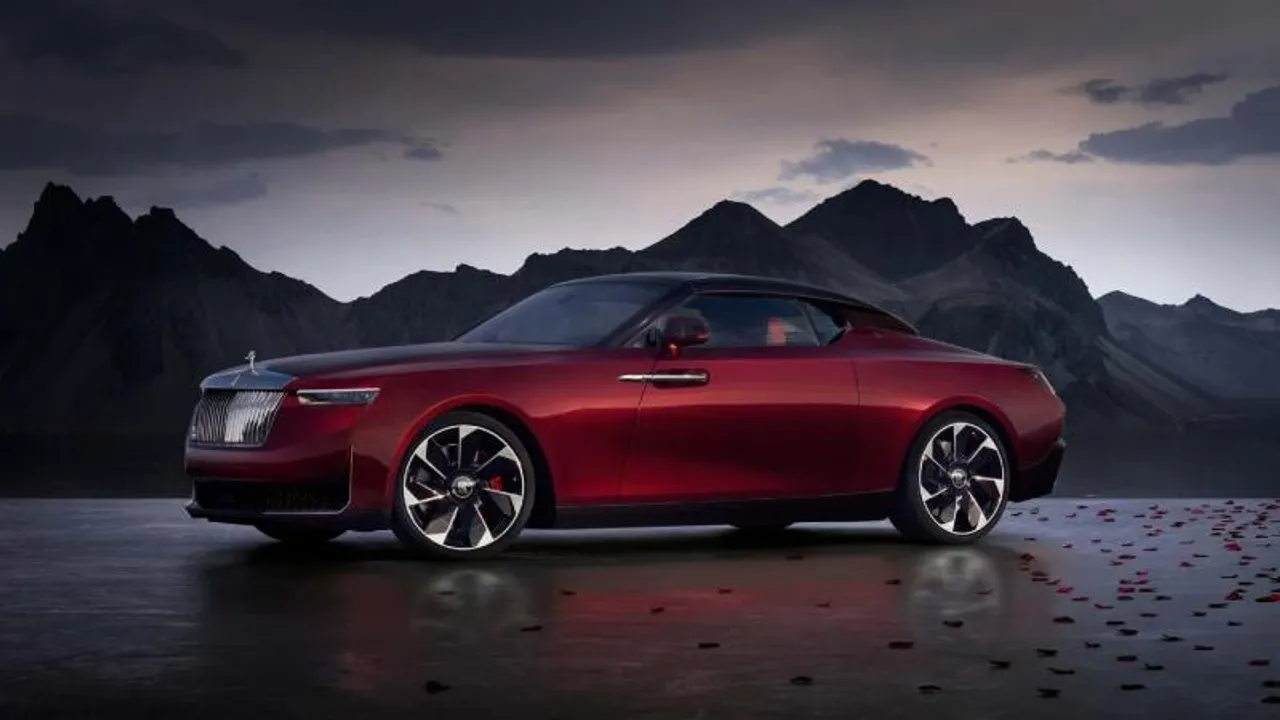 Rolls Royce unveils La Rose Noire Droptail, also referred to as “The Love Story”
