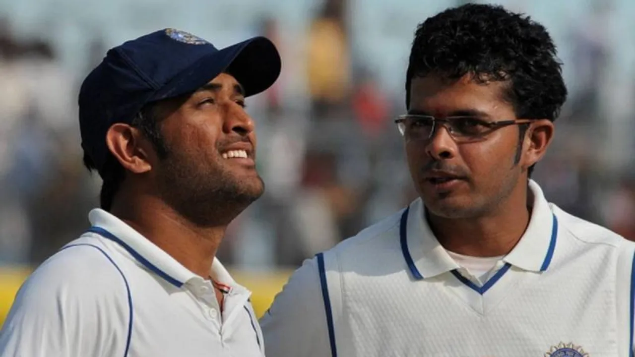 What transpired when Dhoni and Sreeshanth met for the first time?