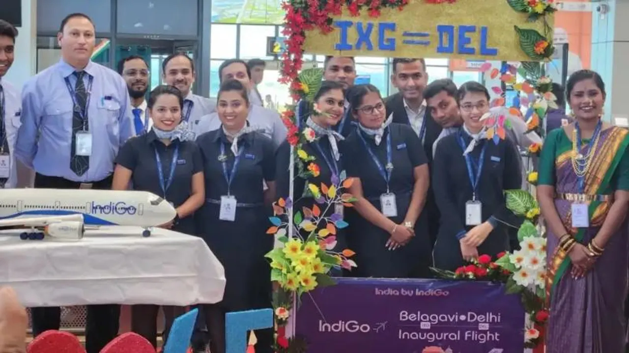Belagavi: First IndiGo flight to Delhi inaugurated by speech in Kannada