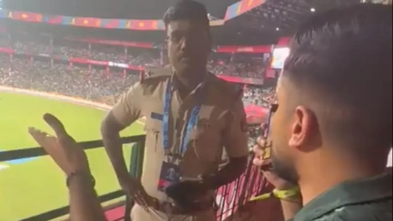 Bengaluru: Fan asked to not use 'Pakistan Zindabad' slogan in Chinnaswamy Stadium