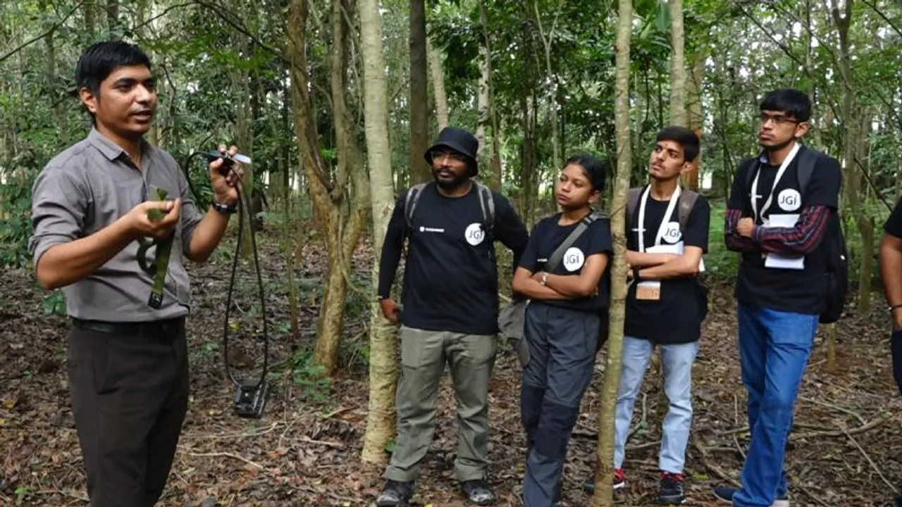 Bengaluru: JAIN students visit Bannerghatta National Park to understand use of camera traps