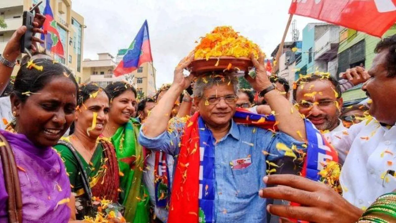 CPI(M) leader Sitaram Yechury declines invite for Ram mandir inauguration