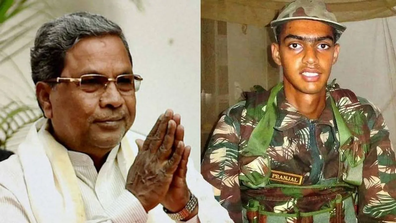 Karnataka: Government offers Rs 50 lakh as compensation to Captain Pranjal's family