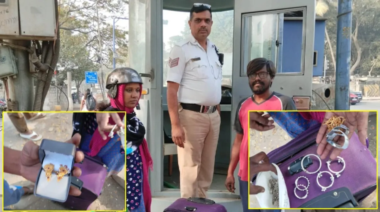 Bengaluru: Constable returns suitcase to owners containing gold jewels worth lakhs