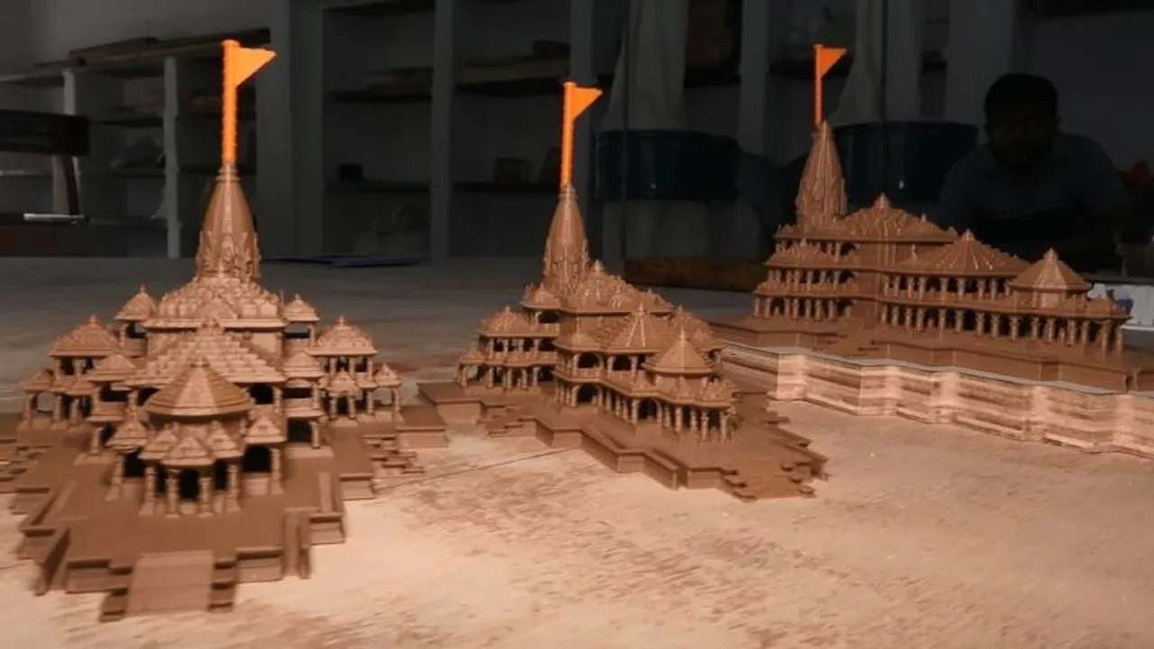 Bengalurean creates 1008 3D models of Ayodhya Ram Mandir to invoke Lord Rama fervour in devotees