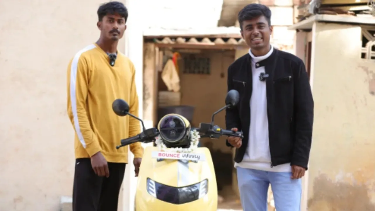 BBK10: Drone Prathap keeps his promise by donating Bounce Infinity he won as prize