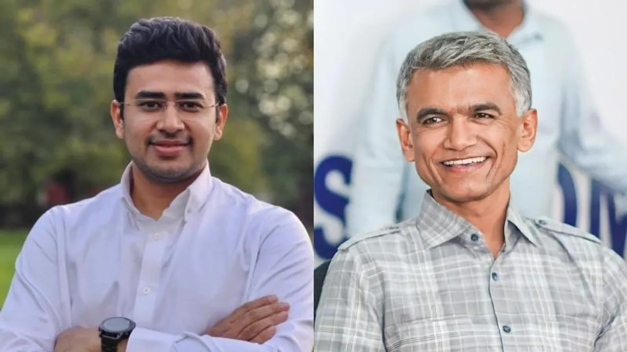 Bengaluru: Tejasvi Surya praises Krishna Byre Gowda for digitalisation of marriage registration process