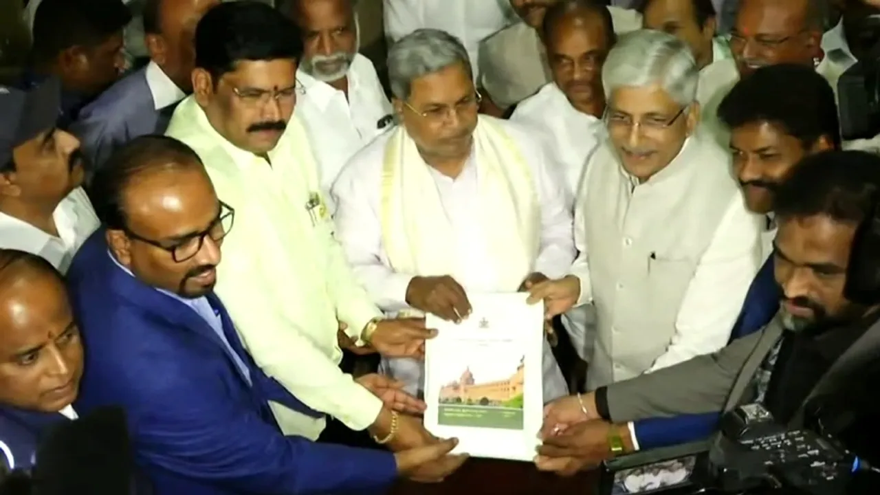 Bengaluru: Caste census report handed over to CM Siddaramaiah; ‘This is not pitted against any person or community,’ Shivaraj assures