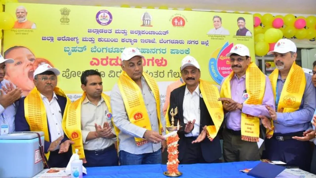 Bengaluru: Dinesh Gundu Rao inaugurates 3-day campaign for polio vaccination