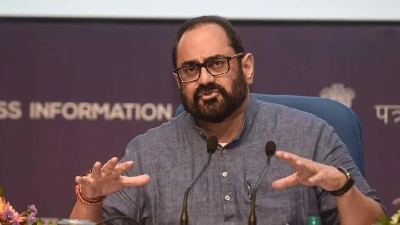 Rajeev Chandrashkear offers clarification on government’s AI policy amidst concerns of Red Tapism
