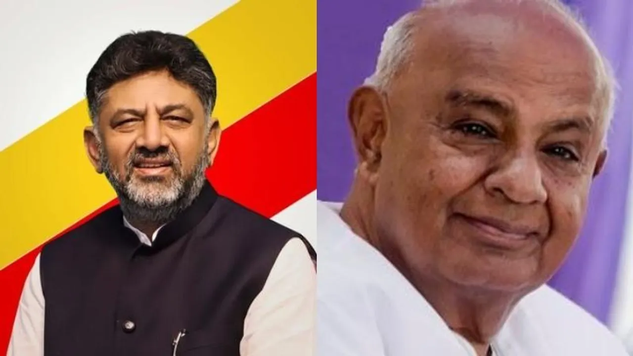 LS polls 2024: Deve Gowda alleges Shivakumar kidnapped 9-yr-old girl, threatened her father to sign property papers