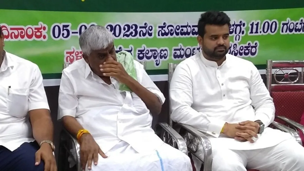 Housemaid files FIR against former minister HD Revanna and his son MP Prajwal Revanna accusing them of sexual misconduct