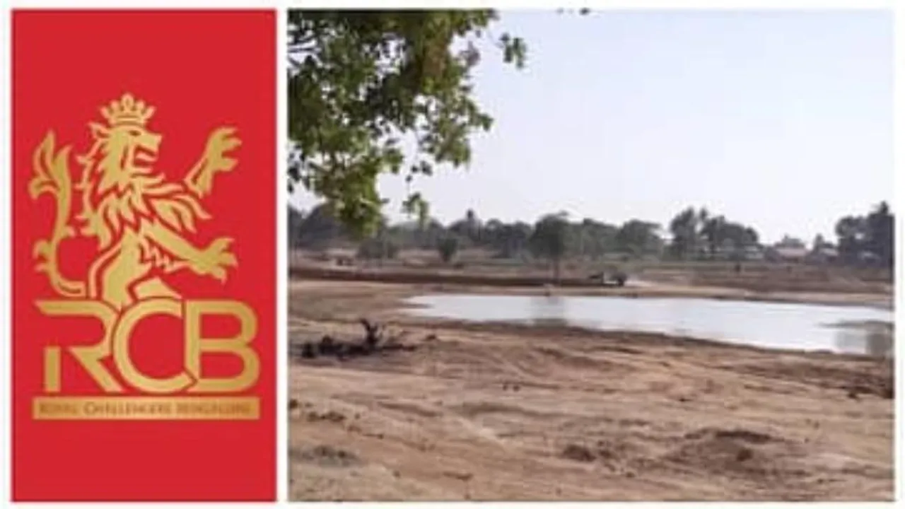 RCB may not have won IPL, but it wins hearts by rejuvenating lakes