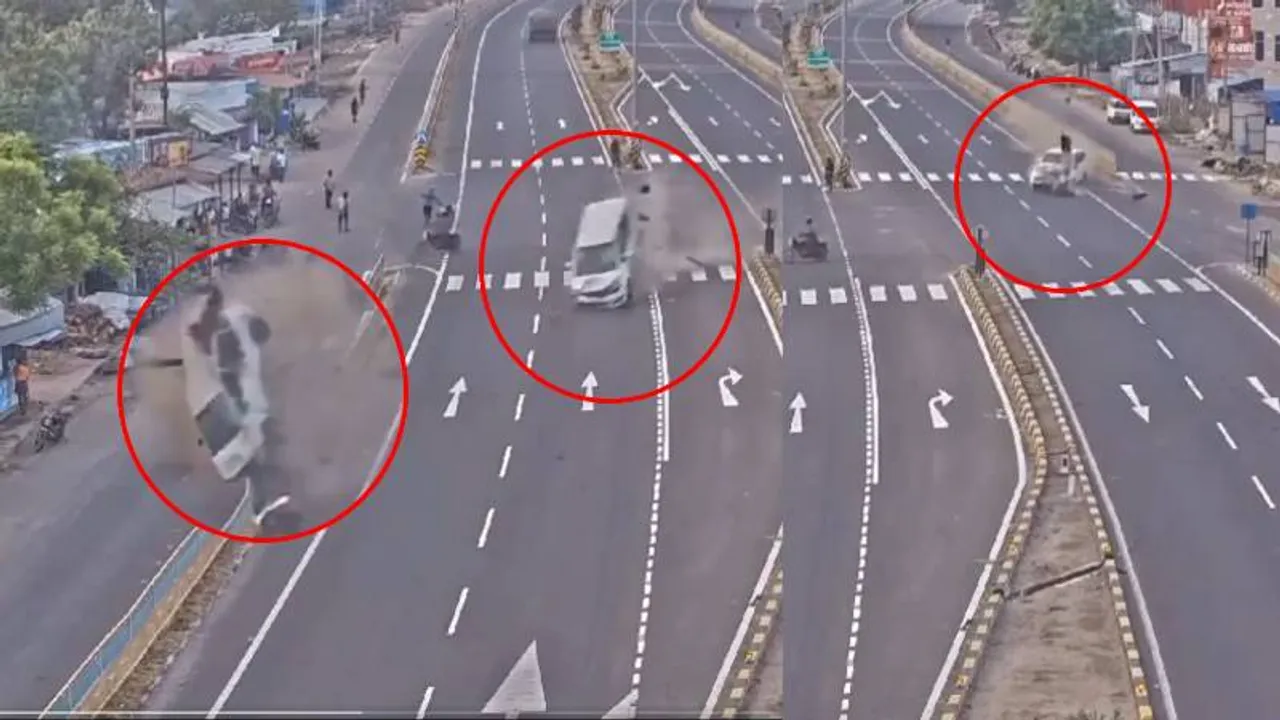 Tragedy strikes Tamil Nadu highway: Five people die in a horrific road accident; watch video
